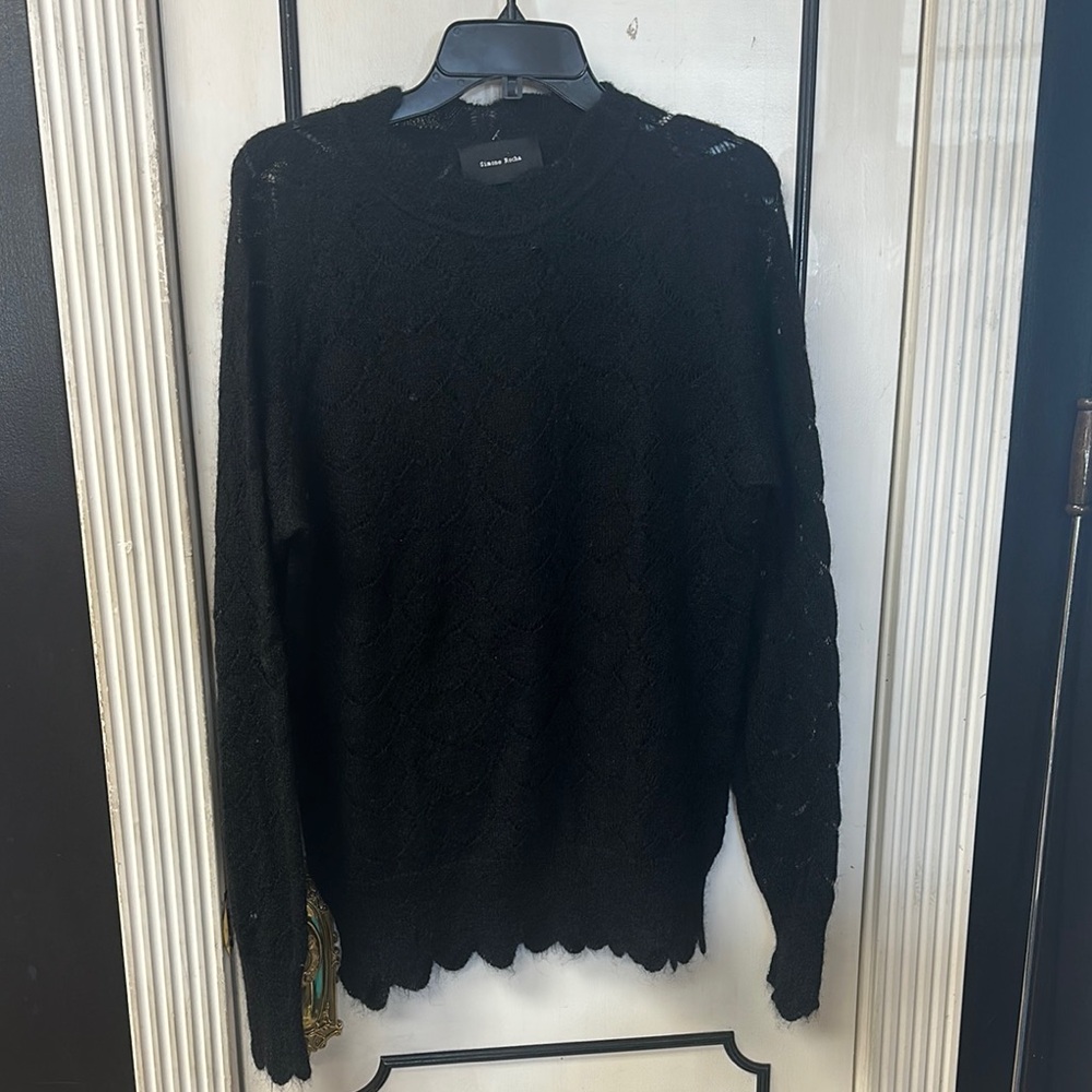Simone Rocha Black Knit Sweater